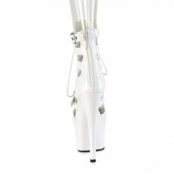 Pleaser Exotic Dancing ADORE-1013MST - Wht Pat/Wht 10 Pleaser Exotic Dancing ADORE-1013MST - Wht Pat/Wht