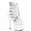 Pleaser Exotic Dancing ADORE-1013MST - Wht Pat/Wht