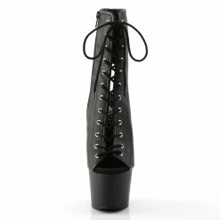 Pleaser ADORE-1016 - Blk Faux Leather/Blk Matte