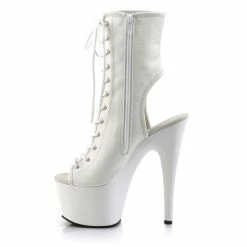 Pleaser Exotic Dancing ADORE-1016 - Wht Faux Leather/Wht