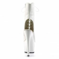 Pleaser Exotic Dancing ADORE-1016 - Wht Faux Leather/Wht