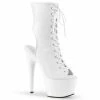 Pleaser Exotic Dancing ADORE-1016 - Wht Faux Leather/Wht