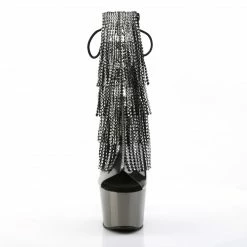 Pleaser Exotic Dancing ADORE-1017RSF - Clr-Blk/Dark Pewter Chrome
