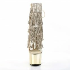 Pleaser ADORE-1017RSF - Clr-Gold/Gold Chrome