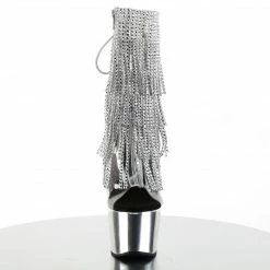 Pleaser ADORE-1017RSF - Clr-Slv/Slv Chrome Exotic Dancing