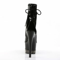 Pleaser ADORE-1018-3 - Blk/Blk-Pewter RS Exotic Dancing