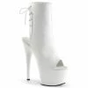 Pleaser ADORE-1018 - Wht Faux Leather/Wht