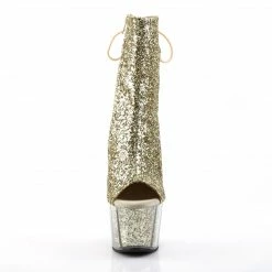 Pleaser Exotic Dancing ADORE-1018G - Gold Glitter/Gold Glitter