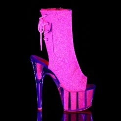 Pleaser Exotic Dancing ADORE-1018G - Neon Pink Glitter/Neon Pink Glitter