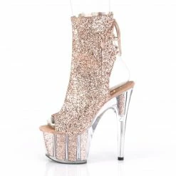 Pleaser ADORE-1018G - Rose Gold Glitter/Rose Gold Glitter Exotic Dancing