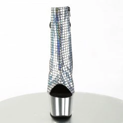 Pleaser Exotic Dancing ADORE-1018MSC - Slv Hologram/Slv Chrome 8 Pleaser Exotic Dancing ADORE-1018MSC - Slv Hologram/Slv Chrome