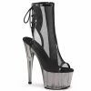 Pleaser ADORE-1018MSHT - Blk Pat-Mesh/Smoke Tinted