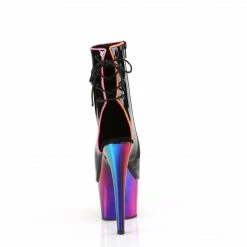 Pleaser ADORE-1018RC-02 - Blk Pat/Rainbow Chrome Exotic Dancing