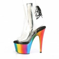 Pleaser ADORE-1018RC - Clr/Rainbow Chrome