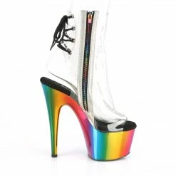 Pleaser ADORE-1018RC - Clr/Rainbow Chrome