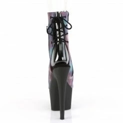 Pleaser ADORE-1018REFL - Purple-Blue Reflective/Blk Matte