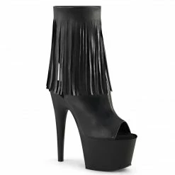 Pleaser ADORE-1019 - Blk Faux Leather/Blk Matte