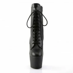Pleaser ADORE-1020 - Blk Leather/Blk