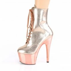 Pleaser ADORE-1020 - Rose Gold Textured Metallic/Rose GoldChrome Drag Queen 9 Pleaser ADORE-1020 - Rose Gold Textured Metallic/Rose GoldChrome Drag Queen