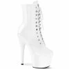 Pleaser Drag Queen ADORE-1020 - Wht Pat/Wht