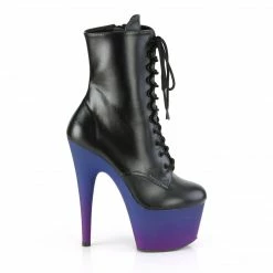 Pleaser ADORE-1020BP - Blk Faux Leather/Blue-Purple Ombre 11 Pleaser ADORE-1020BP - Blk Faux Leather/Blue-Purple Ombre