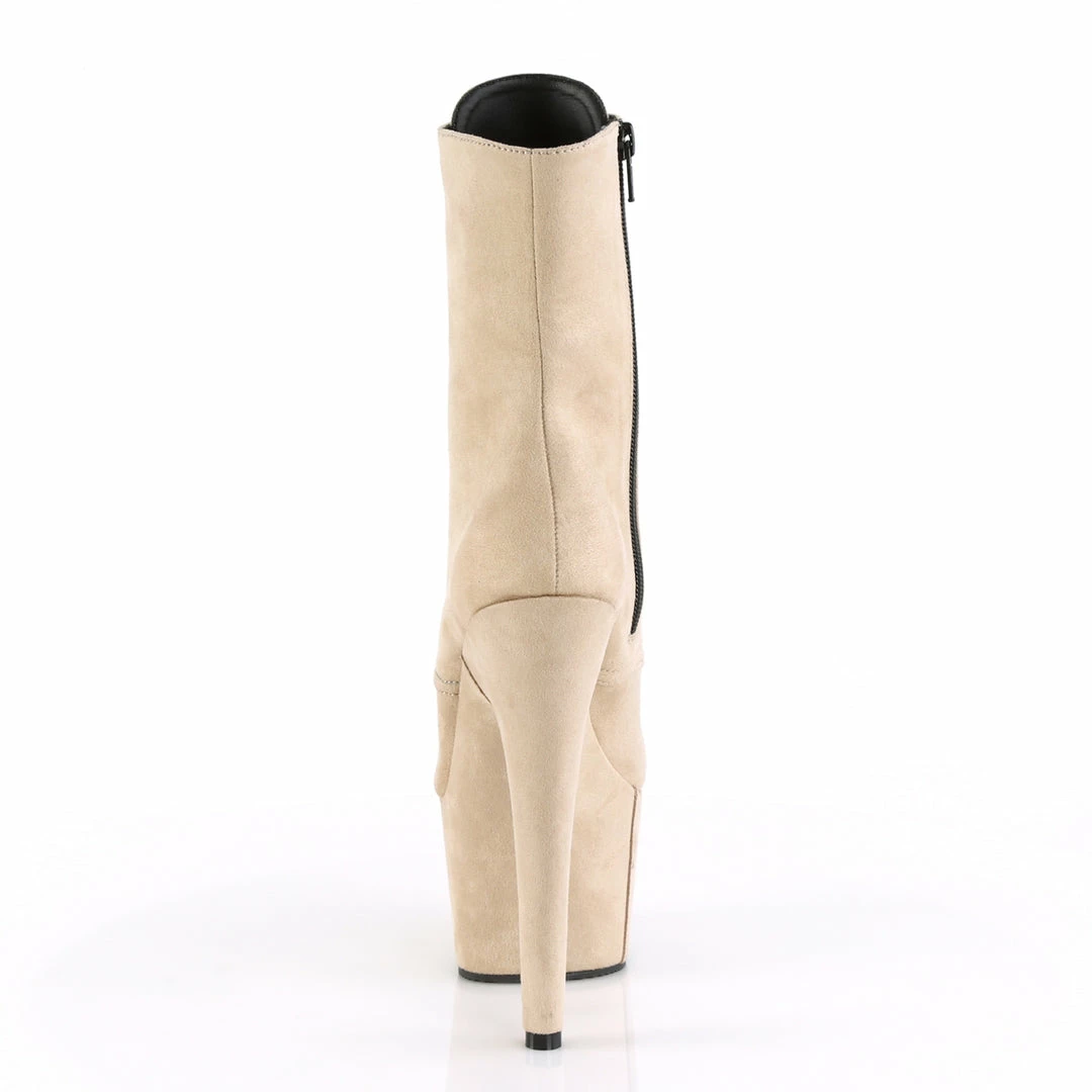 Pleaser ADORE-1020FS - Beige Faux Suede/Beige Faux Suede 6 Pleaser ADORE-1020FS - Beige Faux Suede/Beige Faux Suede