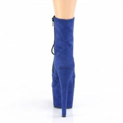 Pleaser Exotic Dancing ADORE-1020FS - Royal Blue Faux Suede/Royal Blue 10 Pleaser Exotic Dancing ADORE-1020FS - Royal Blue Faux Suede/Royal Blue