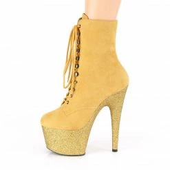 Pleaser Exotic Dancing ADORE-1020FSMG - Mustard F.Suede/Mustard Multi Mini Glitter 9 Pleaser Exotic Dancing ADORE-1020FSMG - Mustard F.Suede/Mustard Multi Mini Glitter