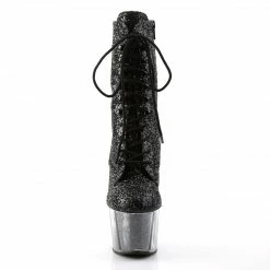 Pleaser ADORE-1020G - Blk Glitter/Blk Glitter Exotic Dancing
