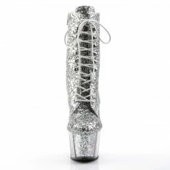 Pleaser ADORE-1020G - Slv Glitter/Slv Glitter