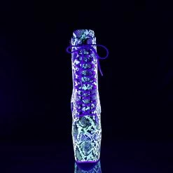 Pleaser ADORE-1020GDSP - Blk Snake Print/M Exotic Dancing