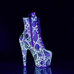 Pleaser ADORE-1020GDSP - Blk Snake Print/M Exotic Dancing