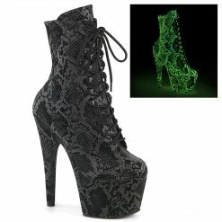 Pleaser ADORE-1020GDSP - Blk Snake Print/M Exotic Dancing