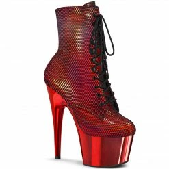 Pleaser ADORE-1020HFN - Red Holo/Red Chrome