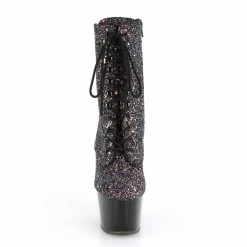 Pleaser ADORE-1020LG - Purple Multi Glitter/Blk Exotic Dancing