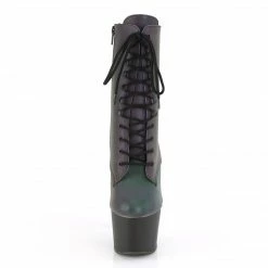 Pleaser Exotic Dancing ADORE-1020REFL - Green Multi Reflective/Blk Matte