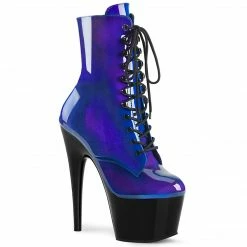 Pleaser Exotic Dancing ADORE-1020SHG - Blue-Purple/Blk