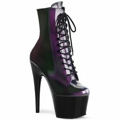 Pleaser ADORE-1020SHG - Purple-Olive/Blk Exotic Dancing
