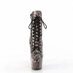 Pleaser ADORE-1020SPWR - B. Pink Snake Print/B. Pink Snake Print Exotic Dancing