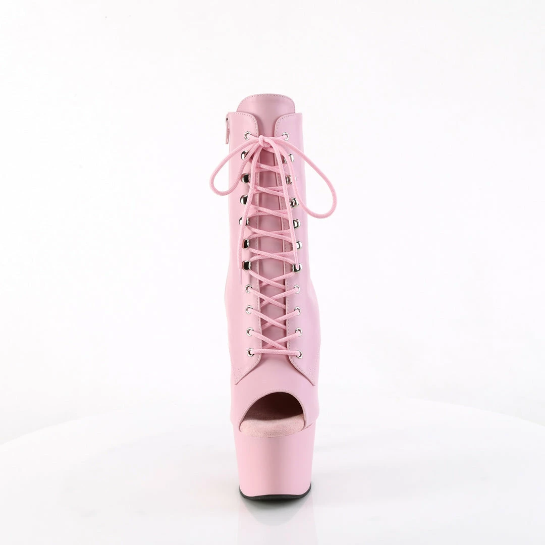 Pleaser ADORE-1021 - B. Pink Faux Le/B. Pink Matte Exotic Dancing 4 Pleaser ADORE-1021 - B. Pink Faux Le/B. Pink Matte Exotic Dancing