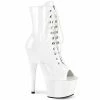 Pleaser ADORE-1021 - Wht Pat/Wht Exotic Dancing