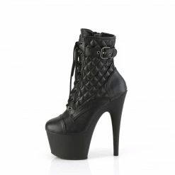 Pleaser ADORE-1033 - Blk Faux Le/Blk Matte 9 Pleaser ADORE-1033 - Blk Faux Le/Blk Matte