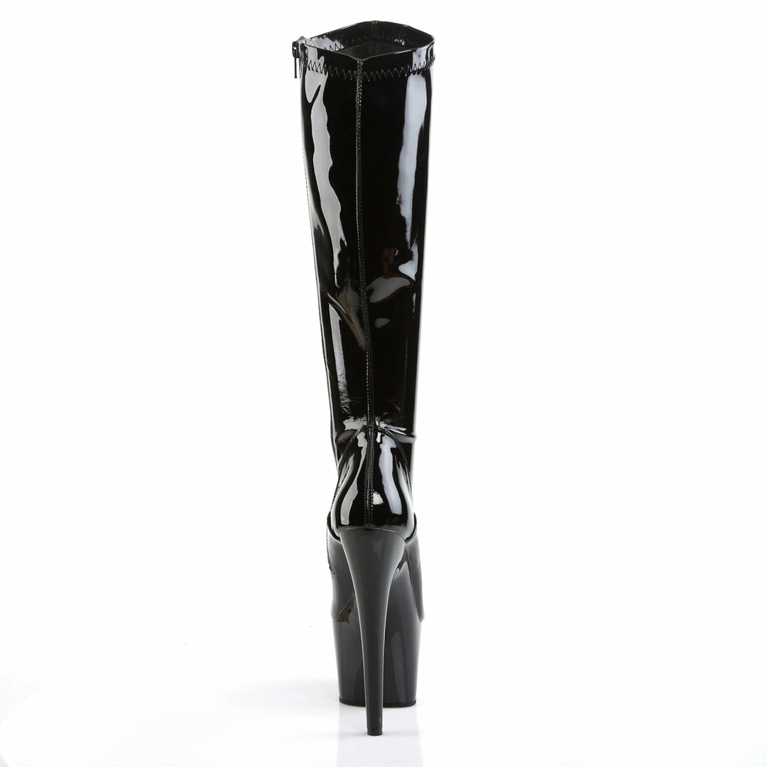 Pleaser ADORE-2000 - Blk Str Pat/Blk Exotic Dancing 6 Pleaser ADORE-2000 - Blk Str Pat/Blk Exotic Dancing