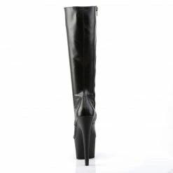 Pleaser ADORE-2023 - Blk Str Faux Leather/Blk Matte