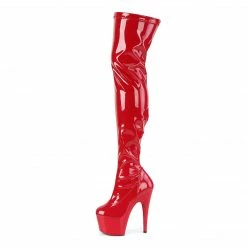 Pleaser ADORE-3000 - Red Str Pat/Red