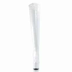 Pleaser Exotic Dancing ADORE-3000 - Wht Str Pat/Wht