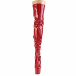 Pleaser ADORE-3000HWR - Red Str. Holo/Red Holo Exotic Dancing