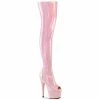 Pleaser ADORE-3011HWR - B. Pink Str. Holo/B. Pink Exotic Dancing