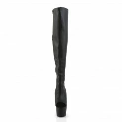 Pleaser Drag Queen ADORE-3019 - Blk Faux Leather/Blk Matte