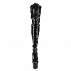 Pleaser ADORE-3023 - Blk Str Pat/Blk Exotic Dancing 8 Pleaser ADORE-3023 - Blk Str Pat/Blk Exotic Dancing